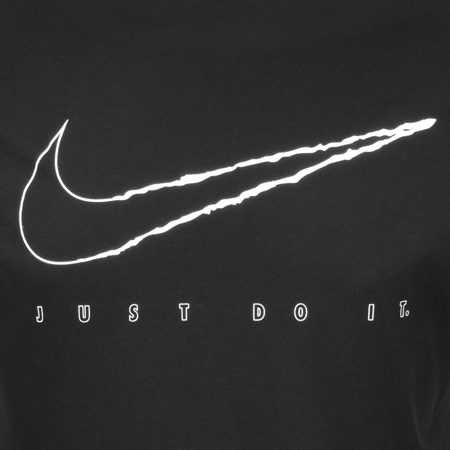 Alternative Image for ProductNike Training Dri Fit Logo T Shirt Black3